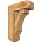 Ekena Millwork Imperial Craftsman Rough Sawn Bracket w/ Offset Brace, Western Red Cedar, 8"W x 22"D x 30"H BKT0806X22X30IMP04RWR - alternate 1